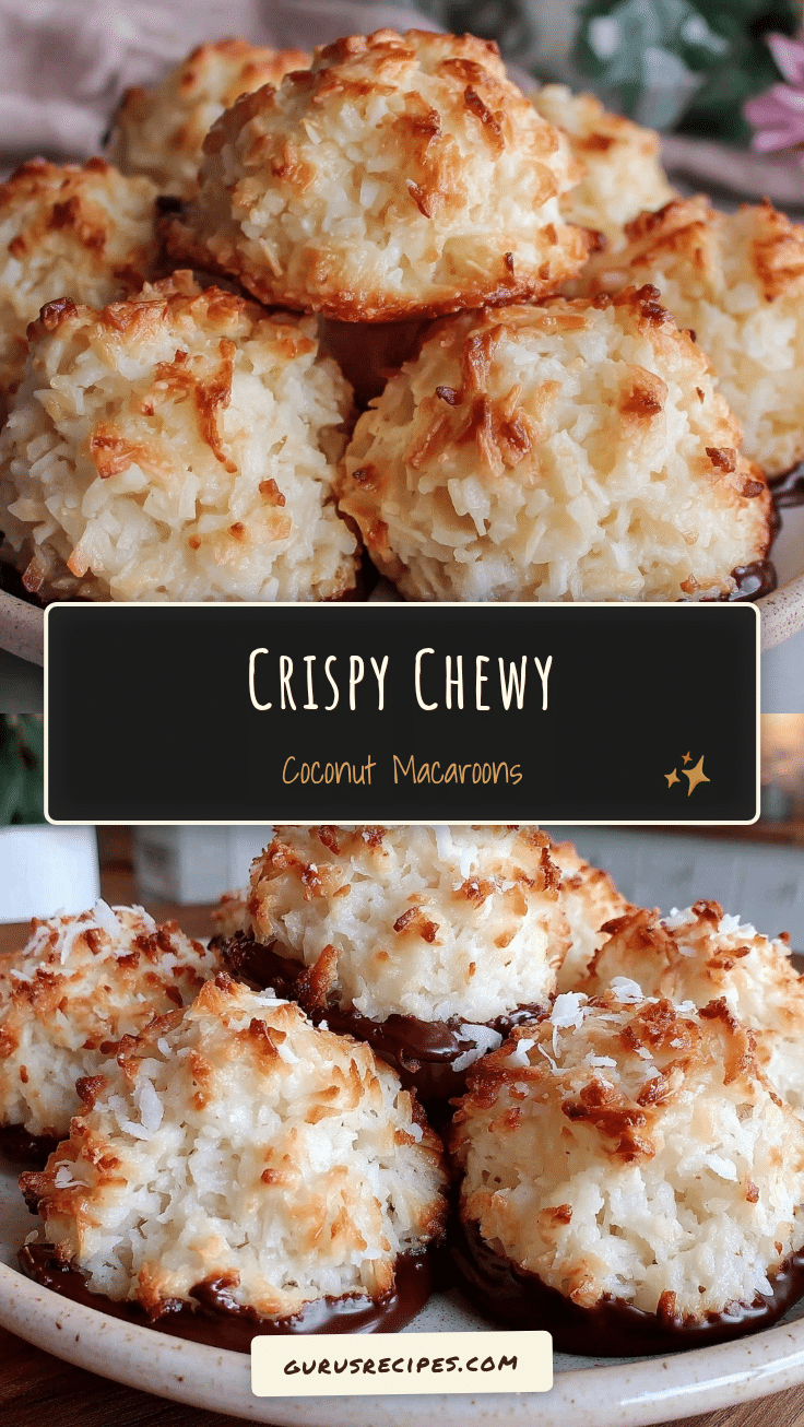 crispy coconut macaroons recipe