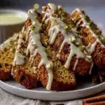 crispy gingerbread biscotti - featured image