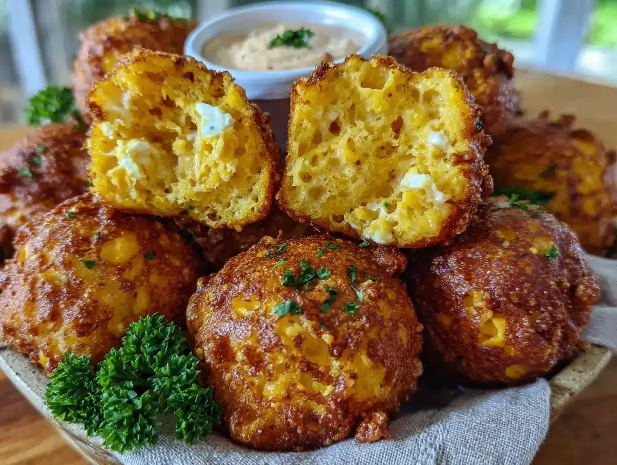 crispy hush puppies preparation steps