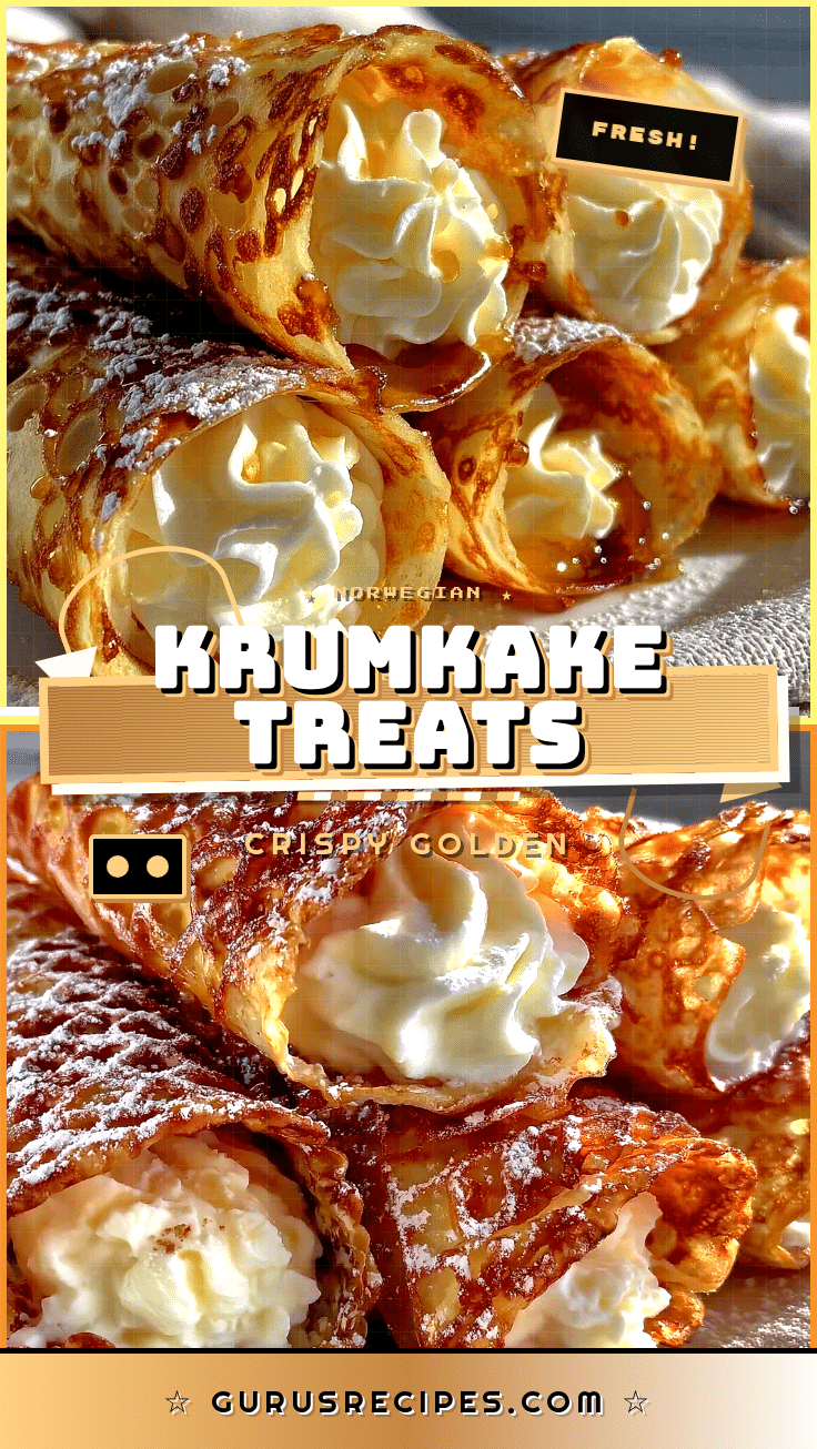 crispy Norwegian krumkake recipe