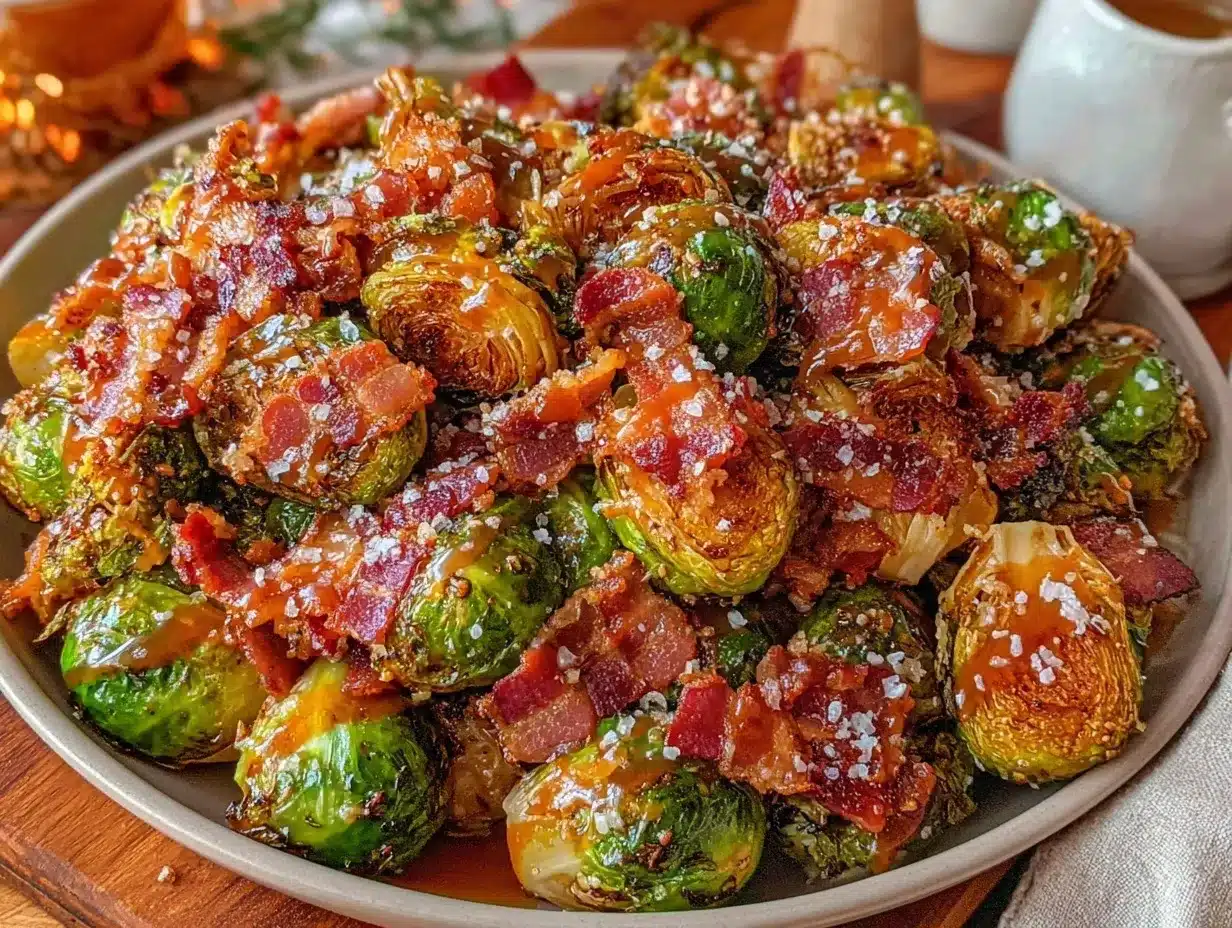 crispy roasted brussels sprouts preparation steps