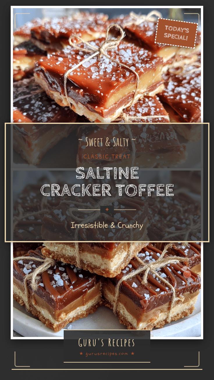crispy saltine cracker toffee recipe