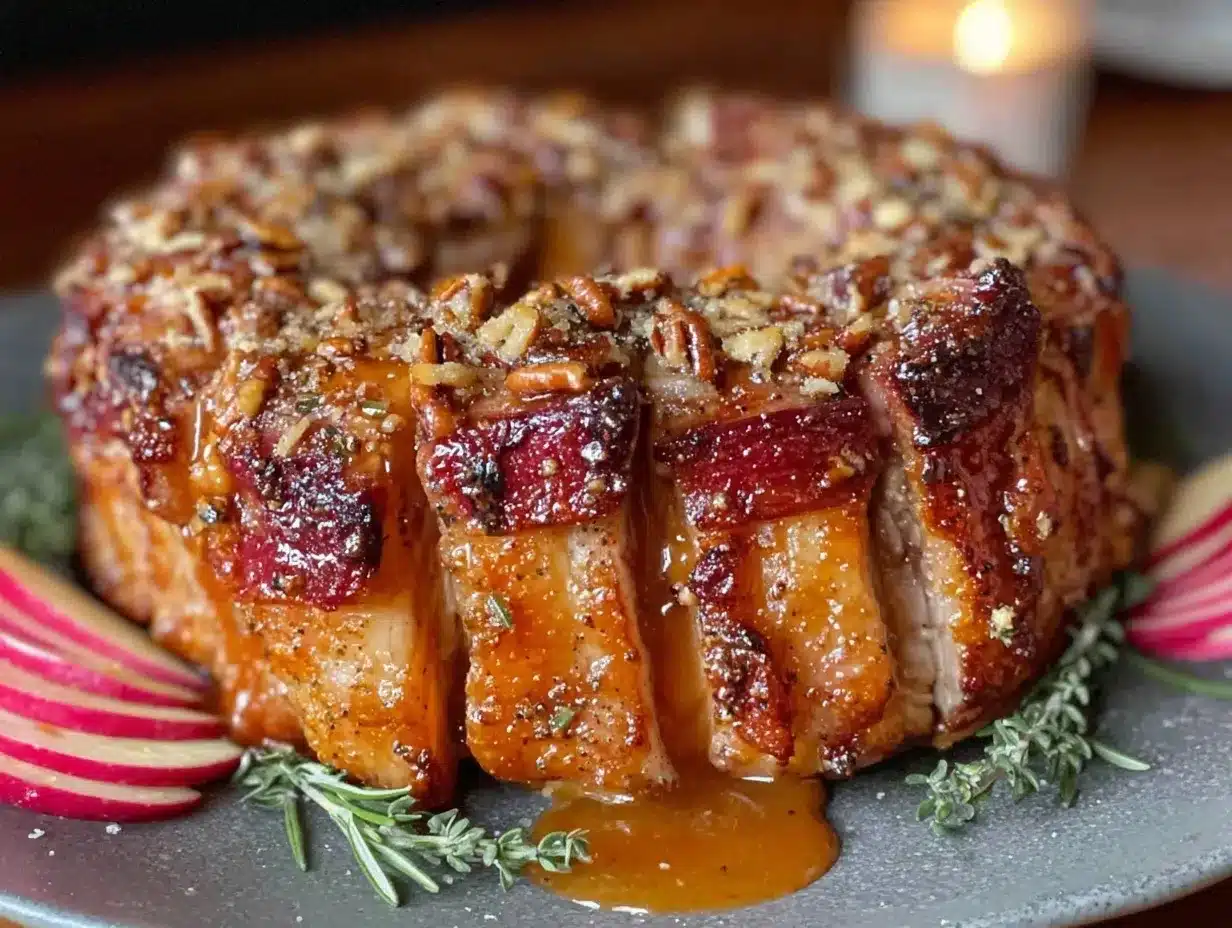 crown pork roast preparation steps