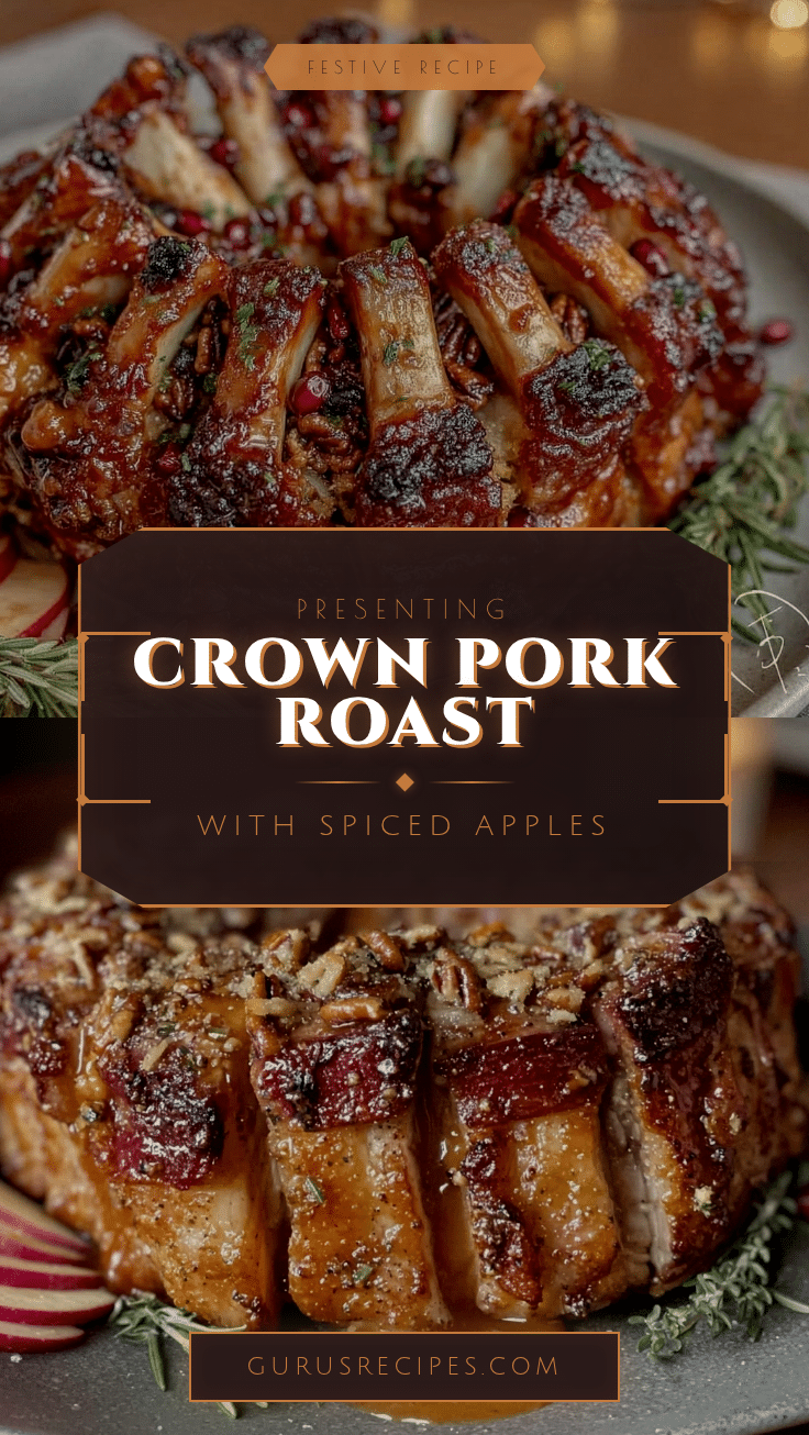 crown pork roast recipe