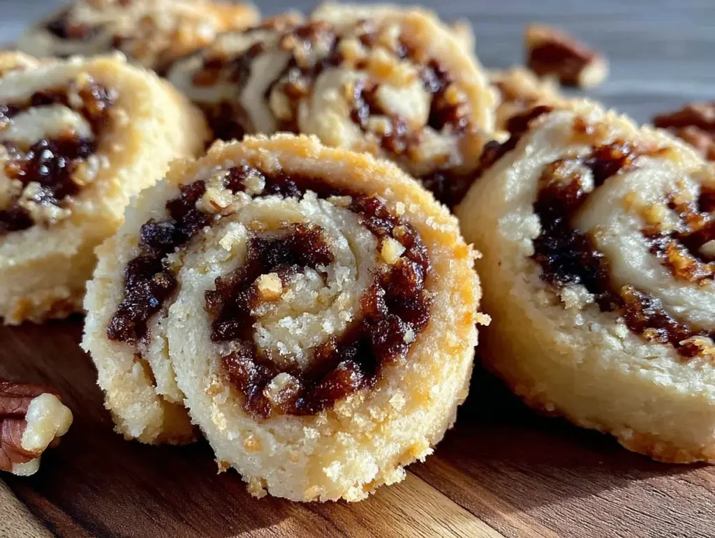 Date Nut Pinwheel Cookies - featured image