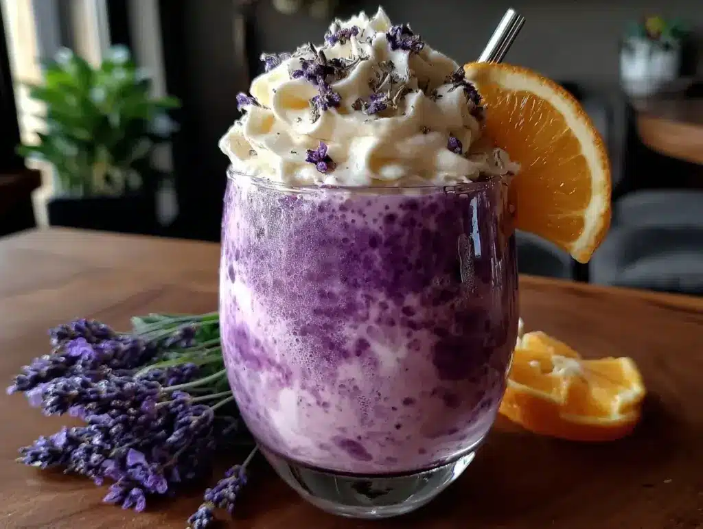 Earl Grey lavender milkshake - featured image