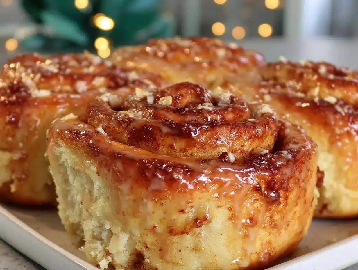 eggnog cinnamon rolls preparation steps