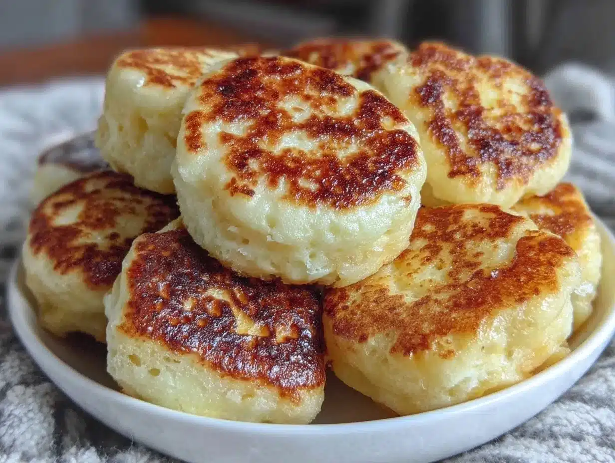 fluffy pancake poppers preparation steps
