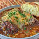 French Onion Beef Short Rib Soup - featured image