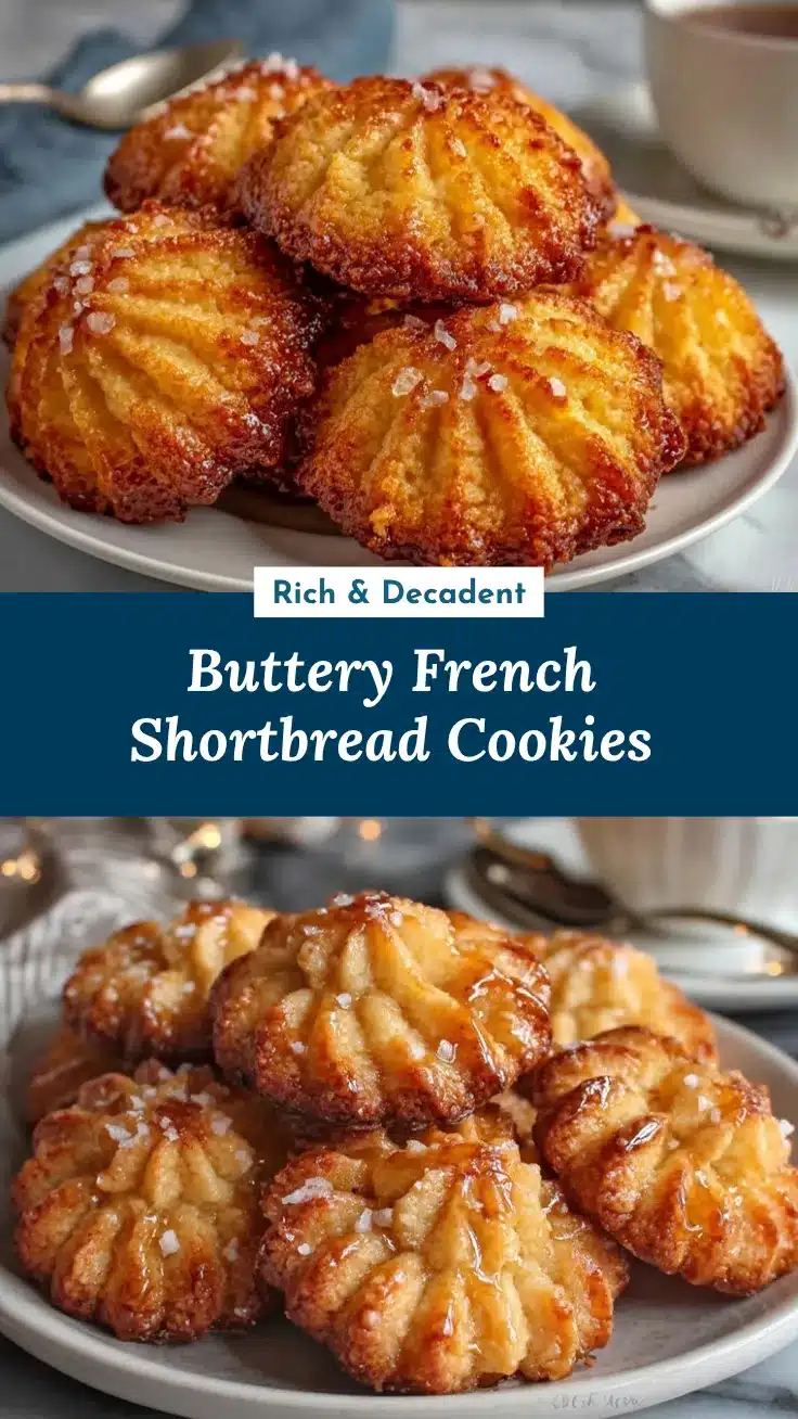 French salted butter cookies recipe