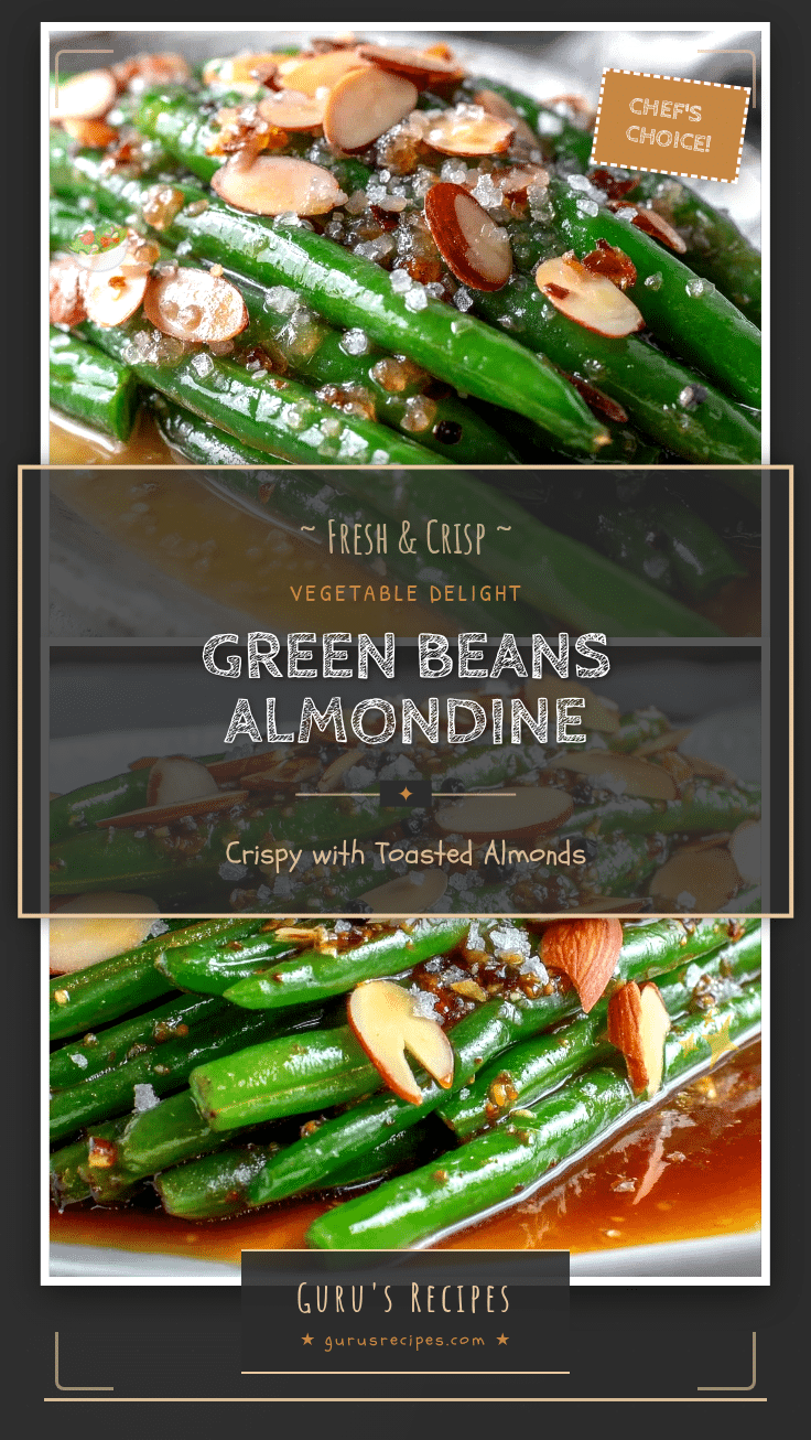 fresh green beans almondine recipe