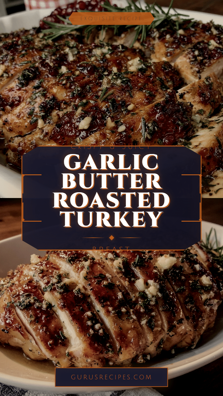 garlic butter turkey breast recipe