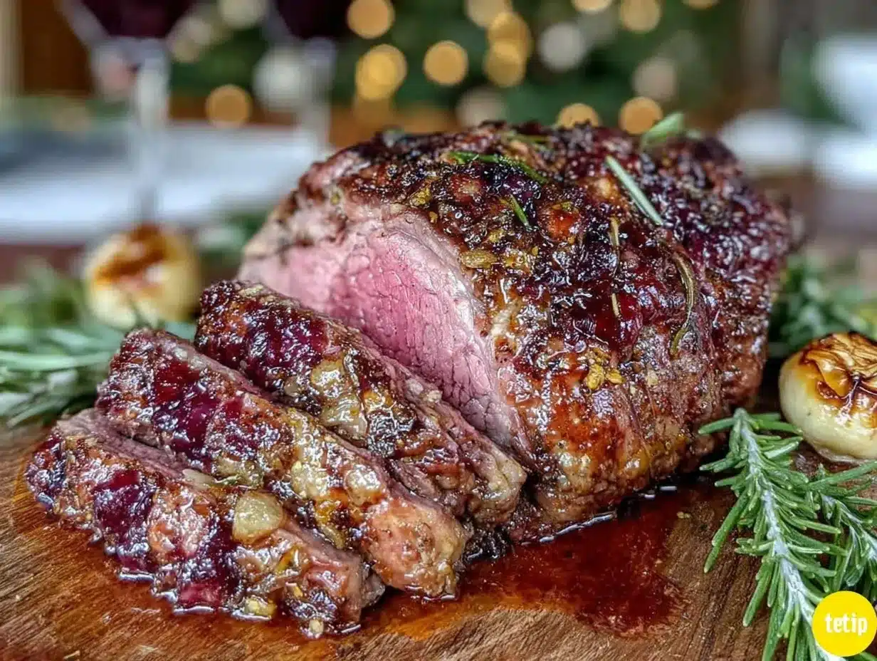 garlic rosemary leg of lamb preparation steps