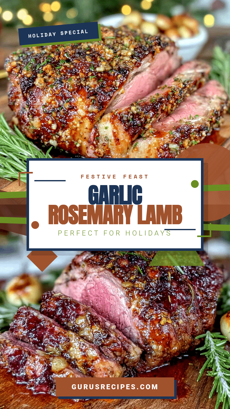 garlic rosemary leg of lamb recipe
