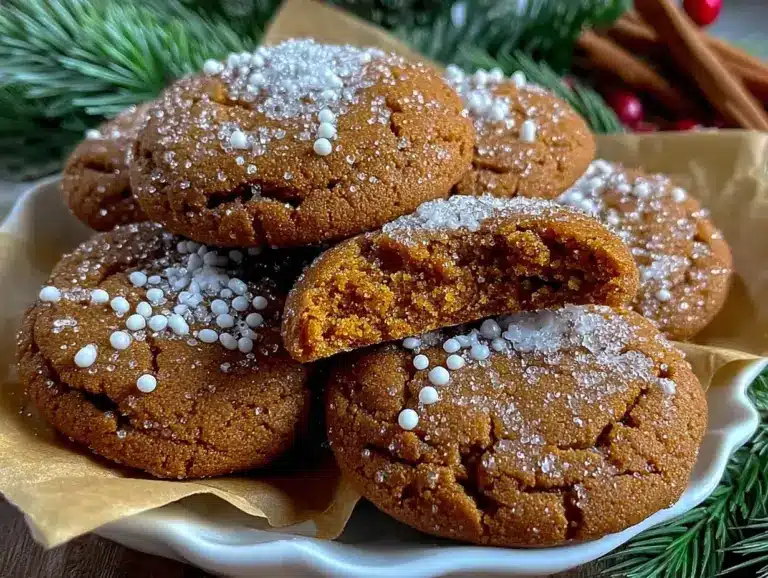 Gingerbread Cookies Recipe: Easy Tender Treats With Sparkling Sugar And