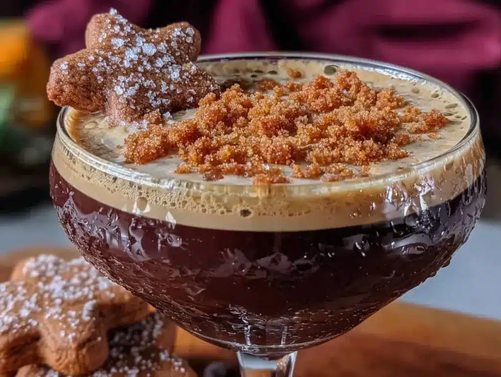 Gingerbread Espresso Martini - featured image