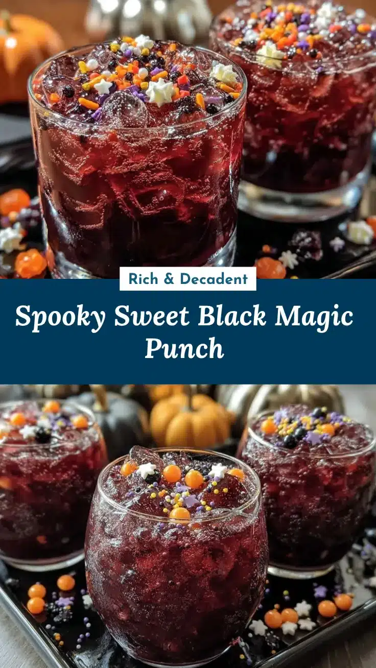 Halloween Black Magic Punch recipe