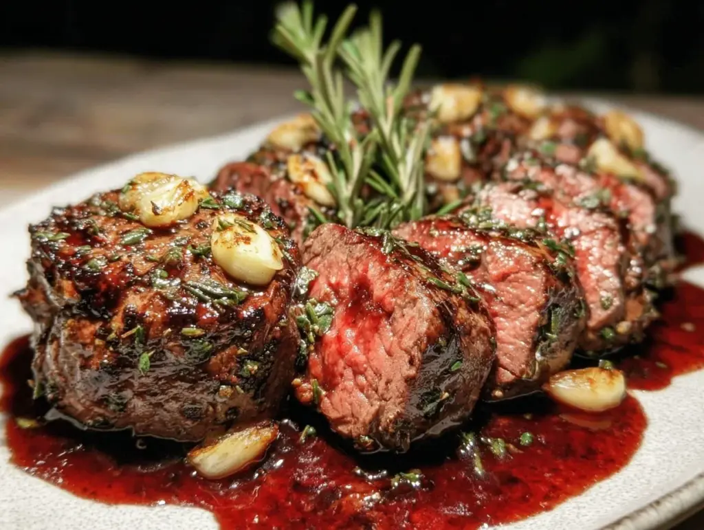 herb-crusted beef tenderloin - featured image