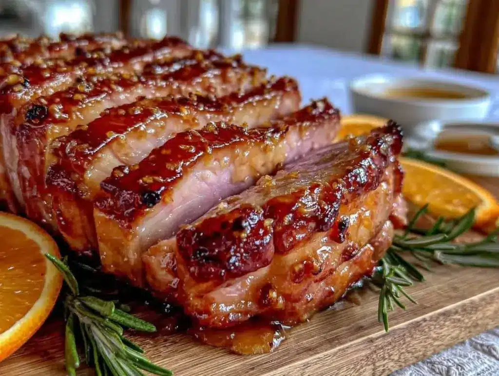 honey baked ham copycat recipe - featured image