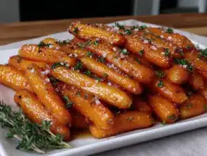 honey glazed carrots - featured image
