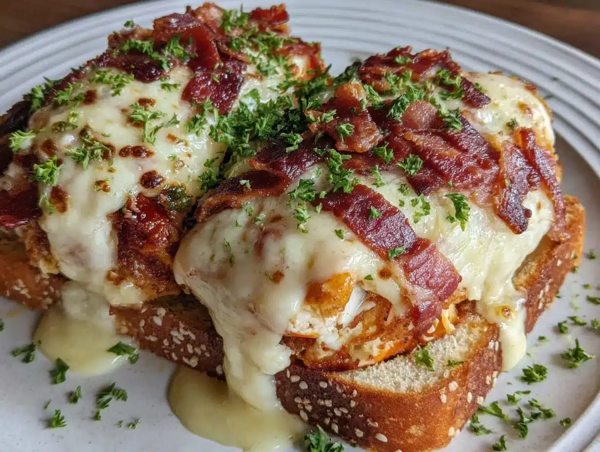 Hot Brown Sandwich preparation steps