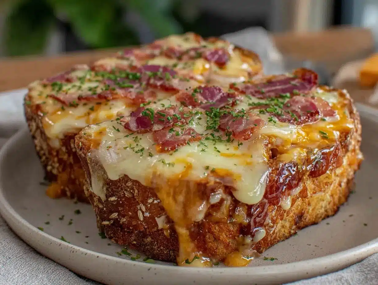 Hot Brown Sandwich preparation steps