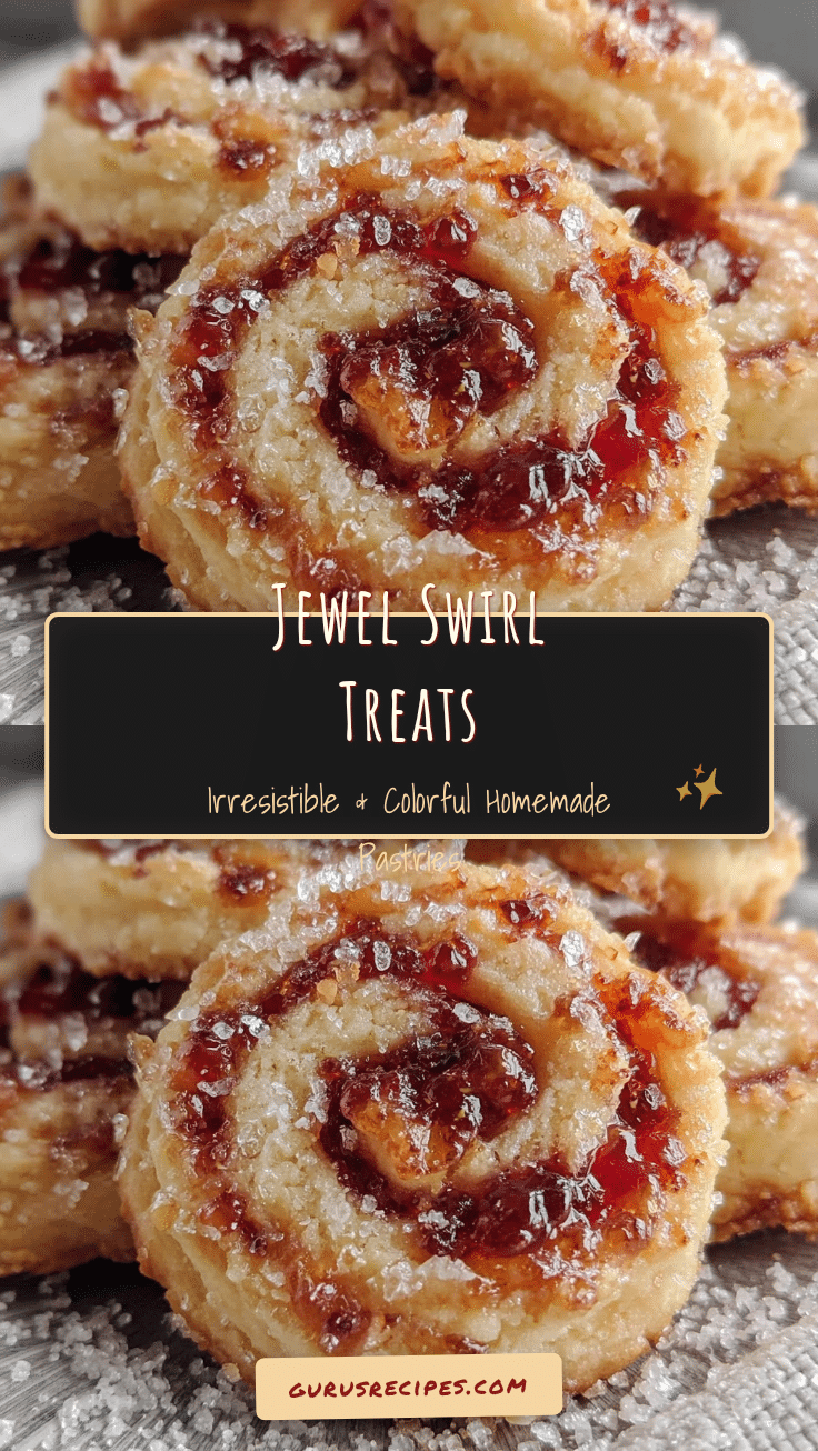 Jewel Swirls Cookies recipe