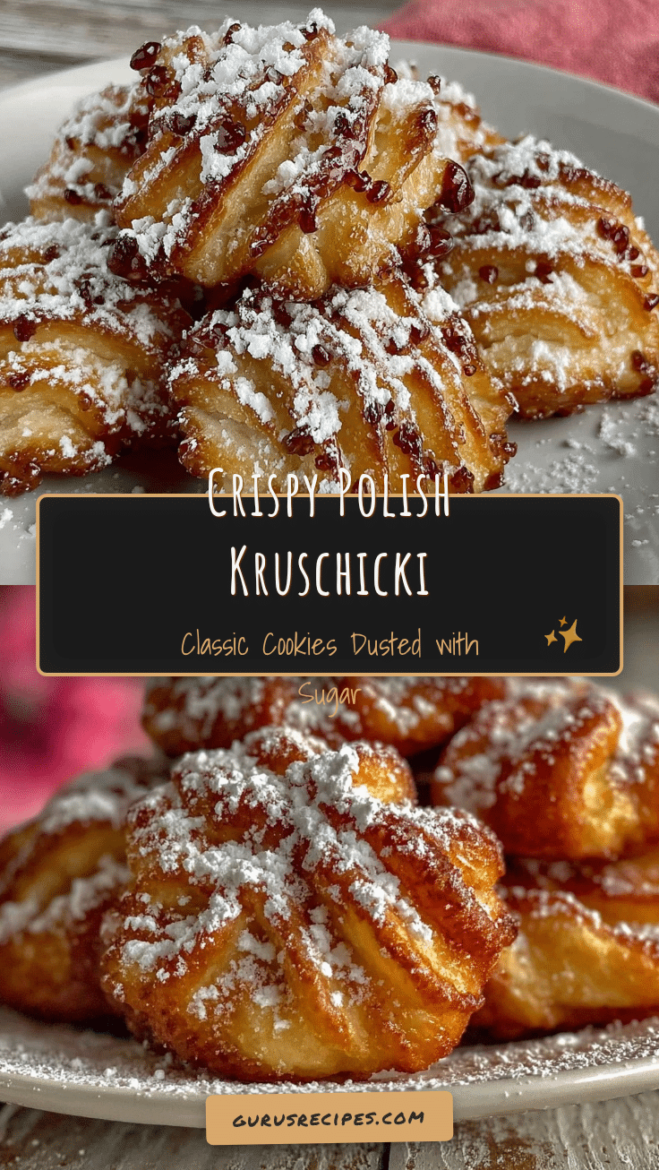 Kruschicki Polish fried pastries recipe