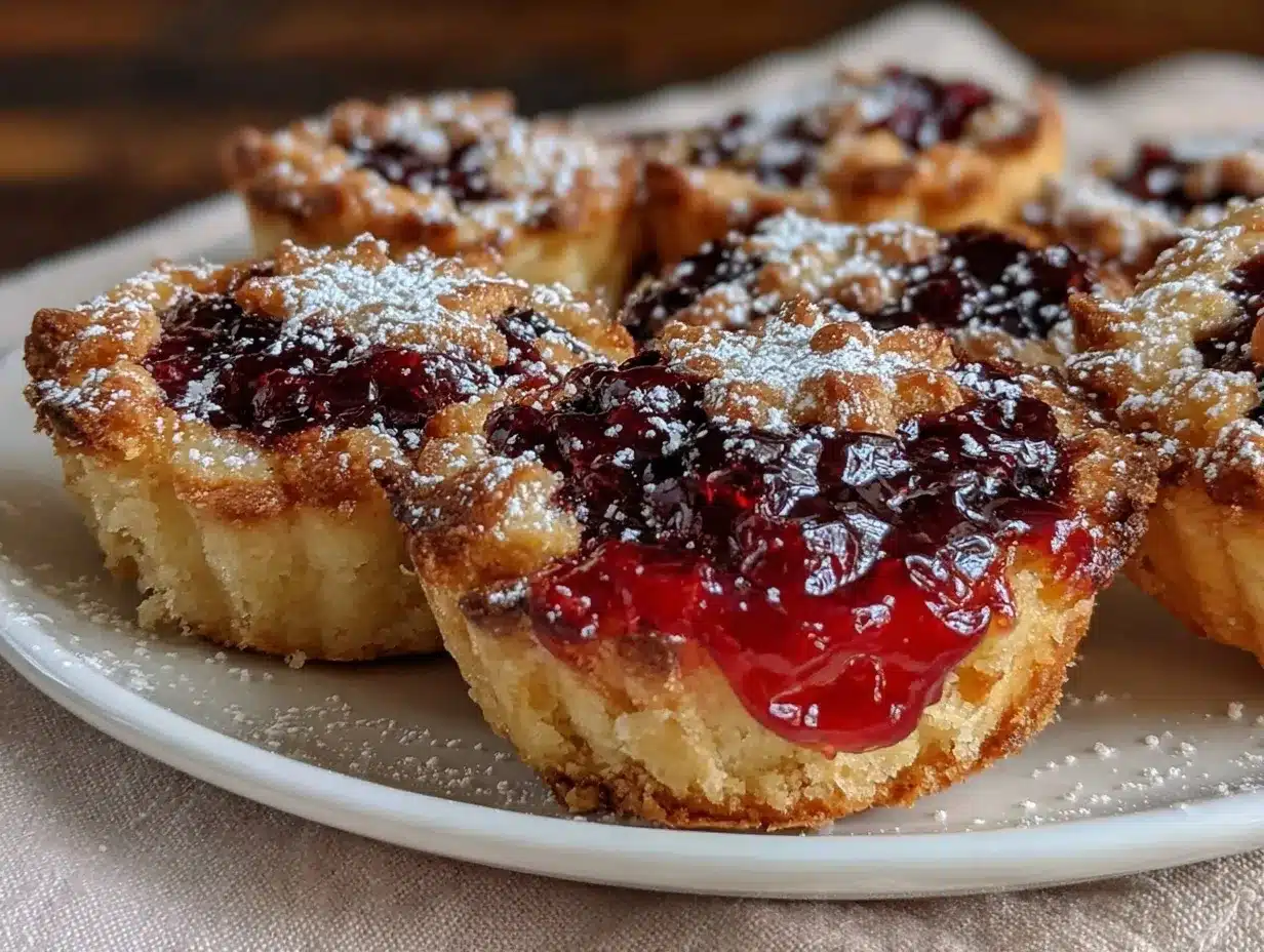 Linzer tarts preparation steps