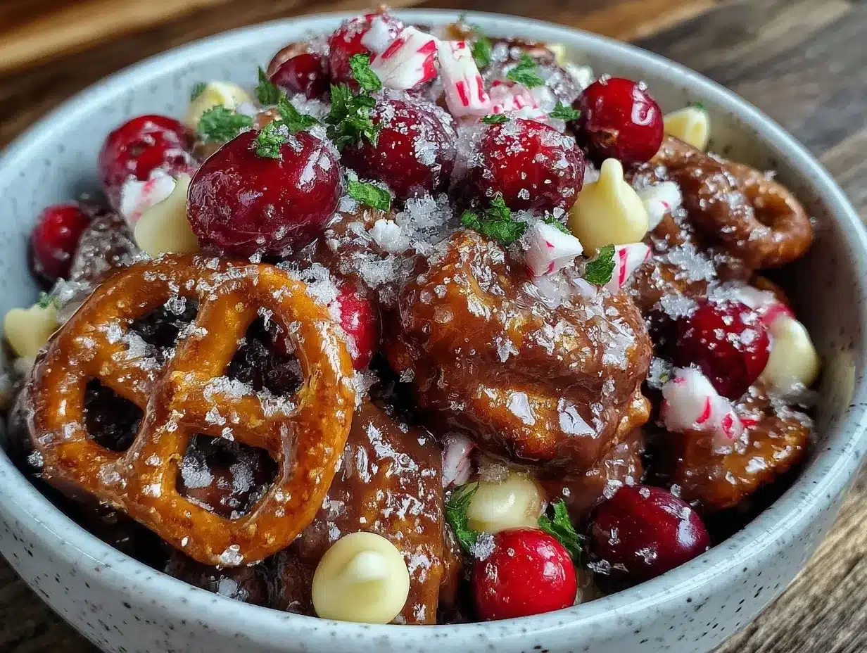 Magic Reindeer Trail Mix preparation steps