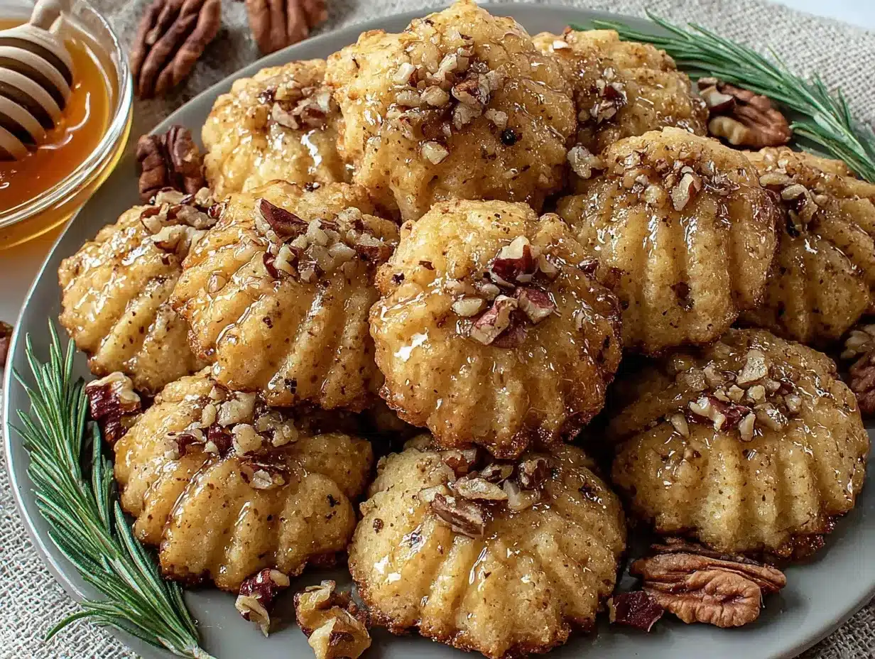 melomakarona cookies preparation steps