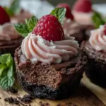 mini cheesecake cups - featured image