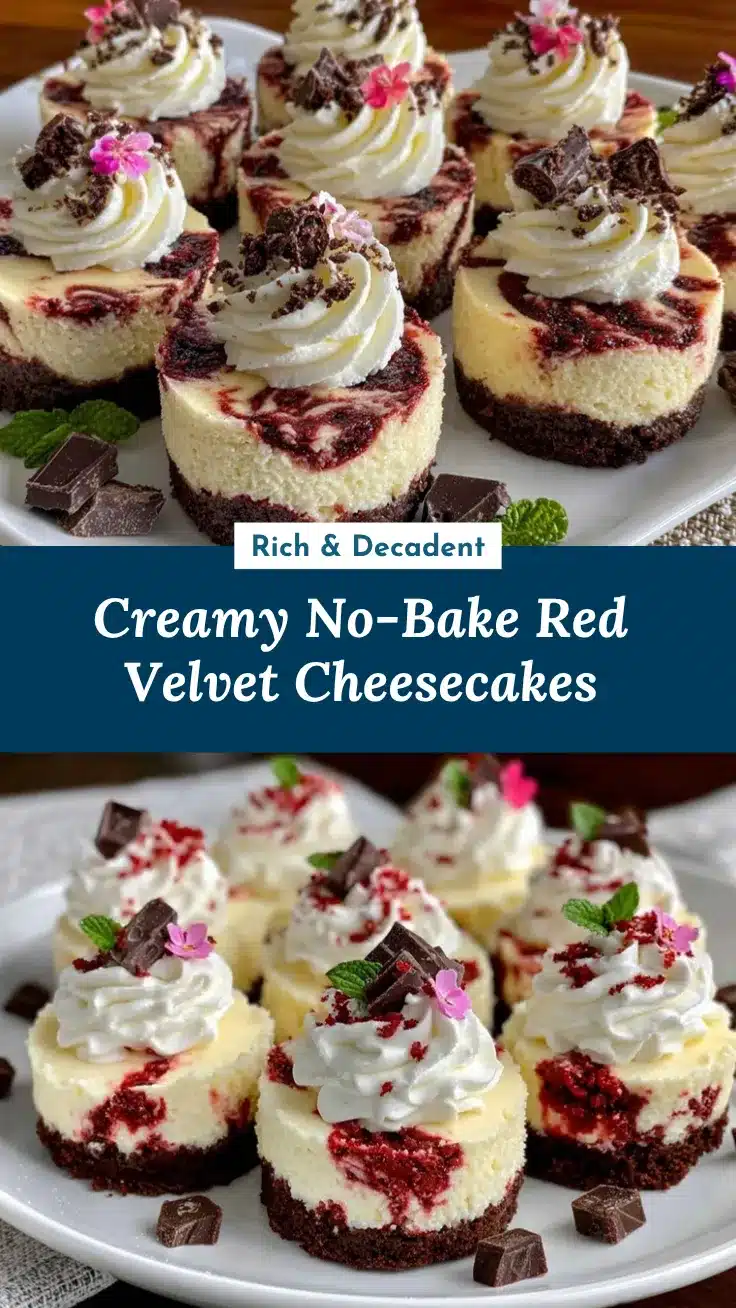 no-bake mini cheesecakes recipe