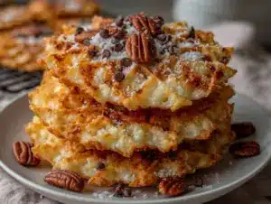 paleo cassava pizzelles - featured image