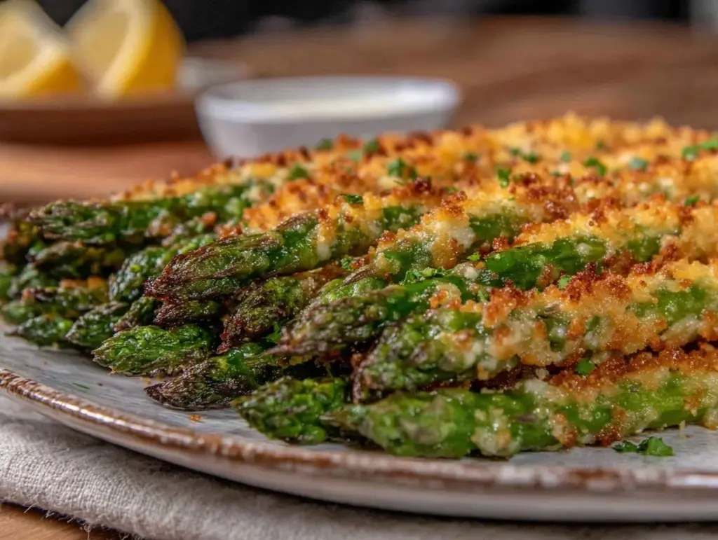 Parmesan Crusted Asparagus - featured image