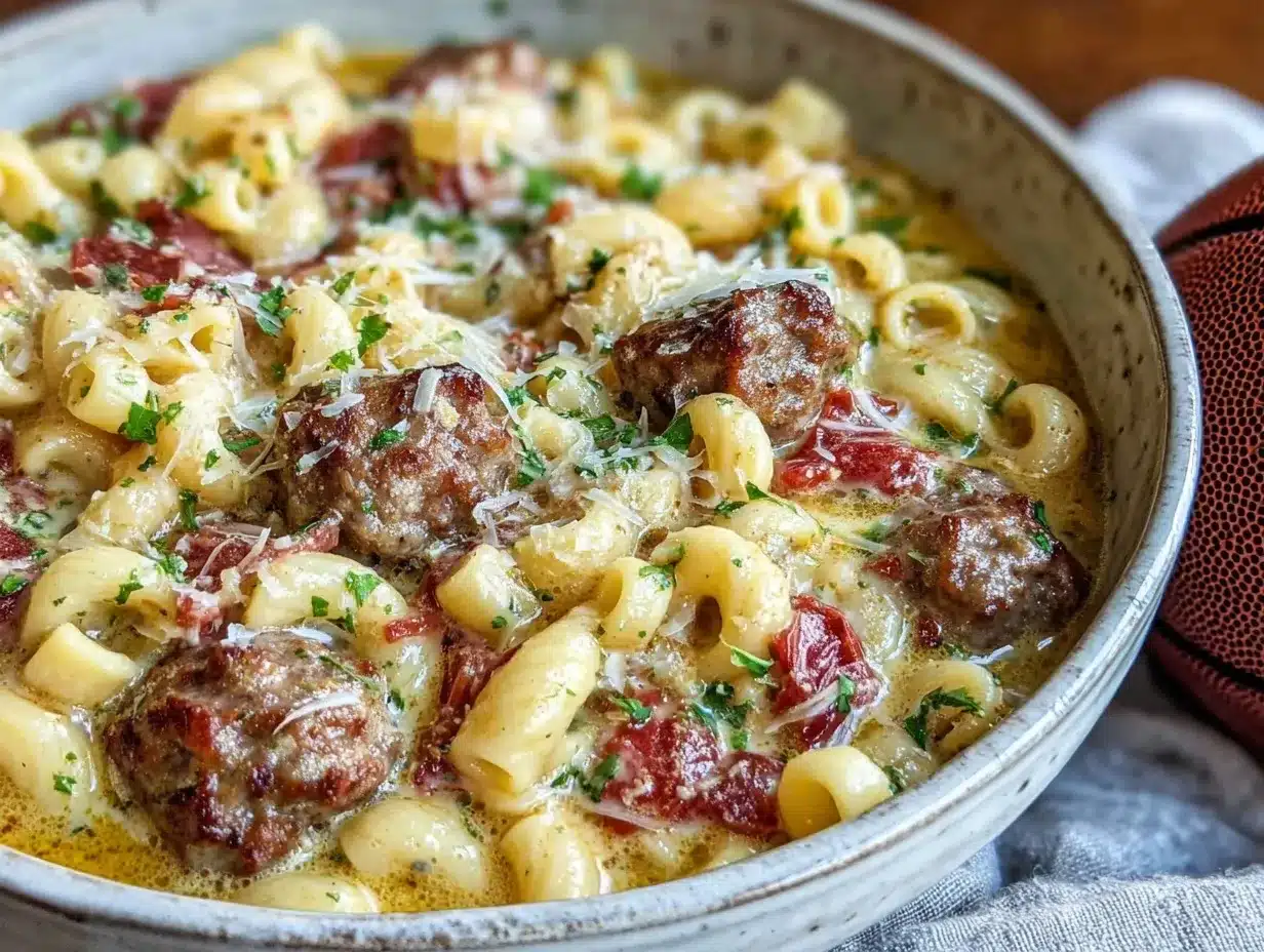 Parmesan Ditalini Soup preparation steps