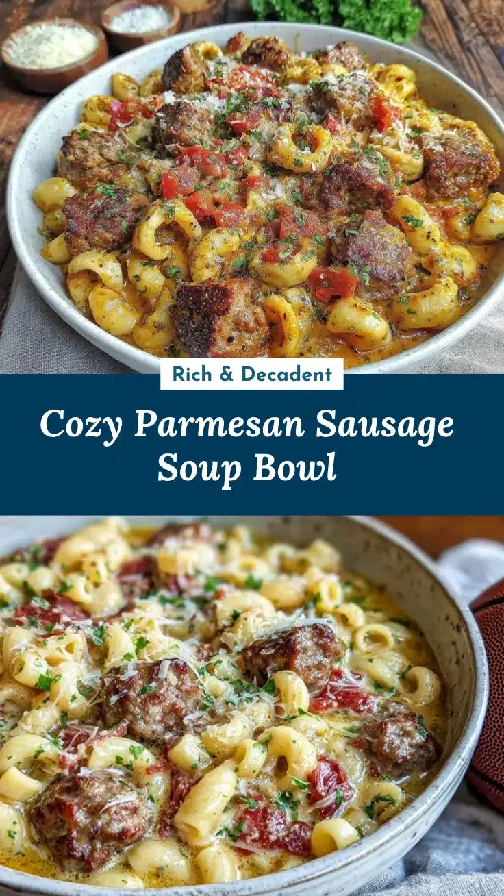 Parmesan Ditalini Soup recipe