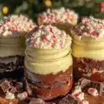 Peppermint Bark in Mason Jars - featured image