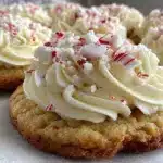 peppermint sugar cookies - featured image
