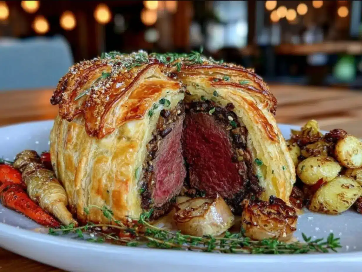 Perfect Beef Wellington preparation steps