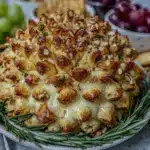 pine cone cheese ball - featured image