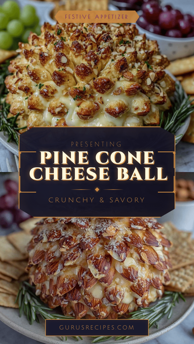 pine cone cheese ball recipe