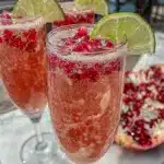 Pomegranate Prosecco Cocktail - featured image