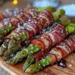 prosciutto-wrapped asparagus - featured image