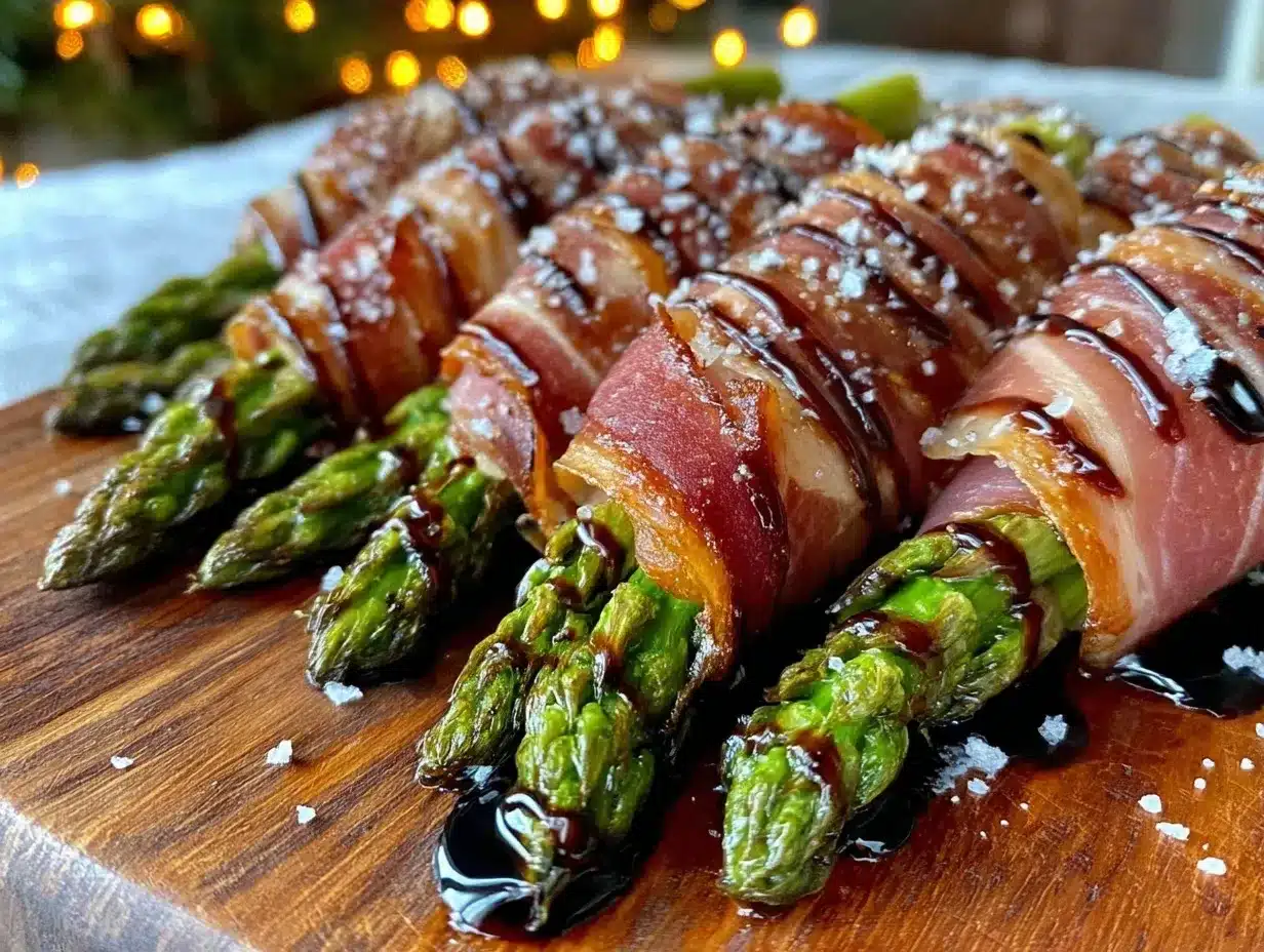 prosciutto-wrapped asparagus preparation steps