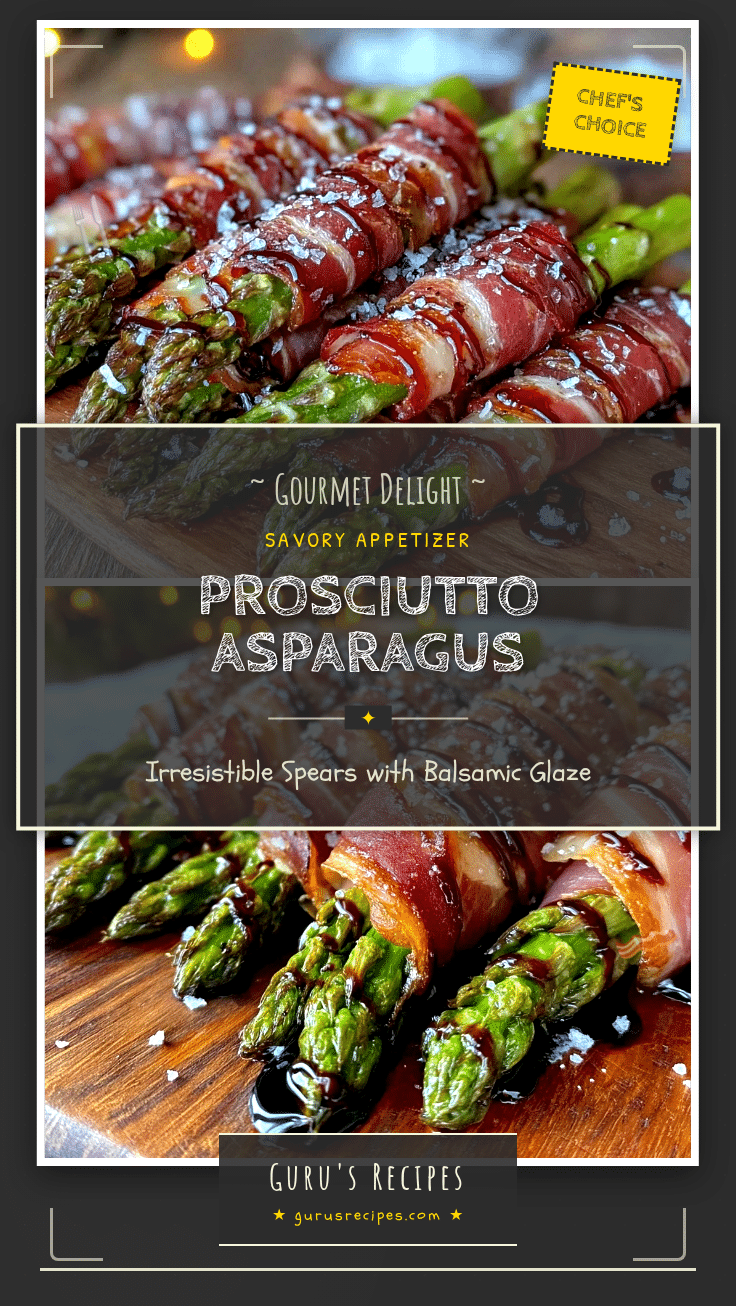 prosciutto-wrapped asparagus recipe