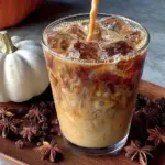 pumpkin cream chai latte - featured image