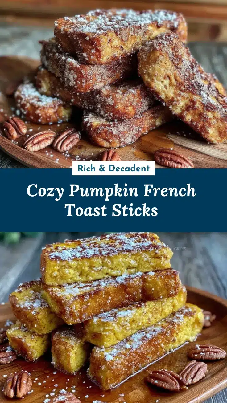 Pumpkin French Toast Sticks recipe