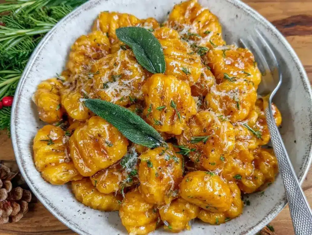 pumpkin gnocchi - featured image