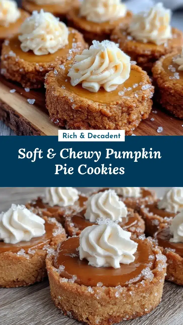 pumpkin pie cookies recipe